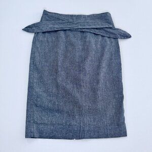 Ann Taylor Pencil Skirt with Waist Tie Detail